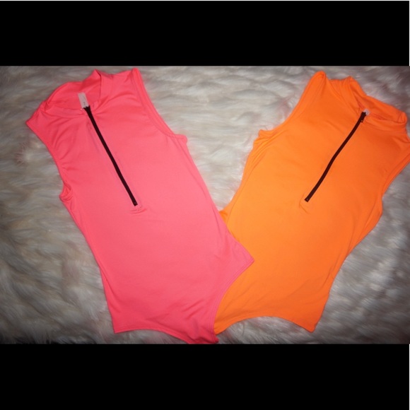 Neon Pink Bodysuit - Picture 2 of 2